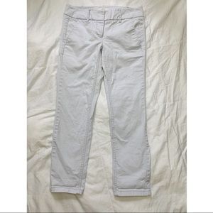 Loft Modern Chino Crop Pants